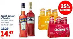 Makro Aperol, Campari of Crodino aanbieding