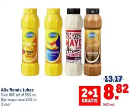 Makro Alle Remia tubes aanbieding