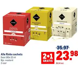 Makro Alle Rioba sachets aanbieding