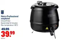 Makro Metro Professional soepketel aanbieding