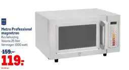 Makro Metro Professional magnetron aanbieding
