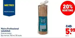 Makro Metro Professional saladebak aanbieding