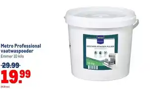 Makro Metro Professional vaatwaspoeder aanbieding