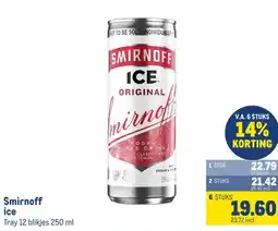 Makro Smirnoff ice aanbieding