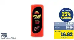 Makro Passoa orange aanbieding