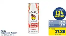Makro Malibu strawberry Daiquiri aanbieding