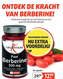 Lucovitaal Puur Berberine aanbieding