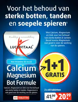 Lucovitaal Calcium Magnesium Bot Formule aanbieding