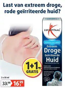 Lucovitaal Extreem Droge Geïrriteerde Huid aanbieding