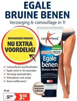 Lucovitaal EGALE BRUINE BENEN aanbieding
