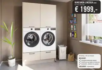 Keukendepot BIJKEUKEN LINCOLN Zand aanbieding