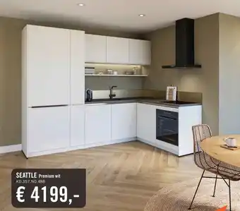 Keukendepot SEATTLE Premium wit aanbieding