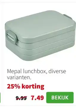 Intratuin Mepal lunchbox aanbieding