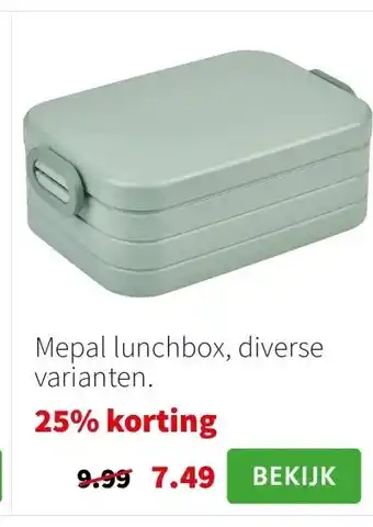 Intratuin Mepal lunchbox aanbieding
