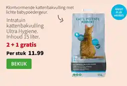 Intratuin Intratuin kattenbakvulling Ultra Hygiene aanbieding