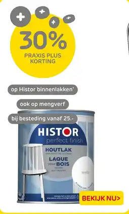 Praxis Op histor binnenlakken aanbieding