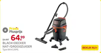 Praxis Black decker nat droogzuiger aanbieding