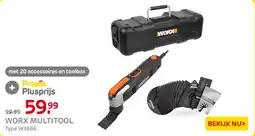 Praxis Worx multitool aanbieding