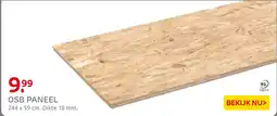 Praxis Osb paneel aanbieding