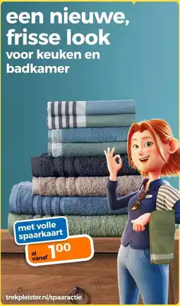 Trekpleister een nieuwe, frisse look aanbieding