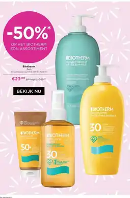 ICI Paris XL Biotherm Zon aanbieding