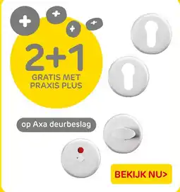 Praxis Op axa deurbeslag aanbieding