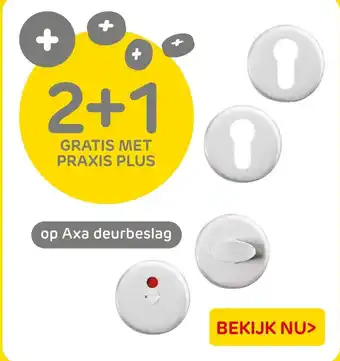 Praxis Op axa deurbeslag aanbieding
