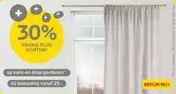 Praxis Op kant en klaargordijnen aanbieding