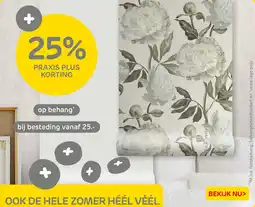 Praxis Op behang aanbieding