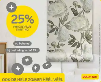 Praxis Op behang aanbieding