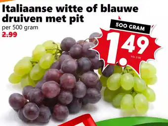 CoopCompact Italiaanse witte of blauwe druiven met pit aanbieding