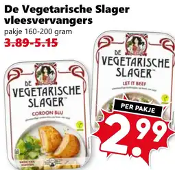 CoopCompact De Vegetarische Slager vleesvervangers aanbieding
