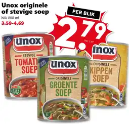 CoopCompact Unox originele of stevige soep aanbieding