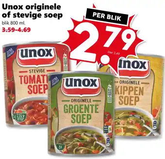 CoopCompact Unox originele of stevige soep aanbieding
