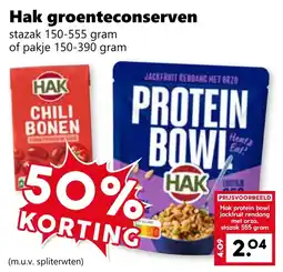 CoopCompact Hak groenteconserven aanbieding