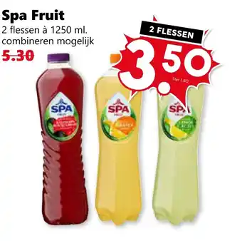 CoopCompact Spa Fruit aanbieding