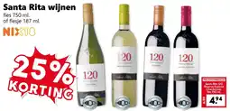 CoopCompact Santa Rita wijnen aanbieding