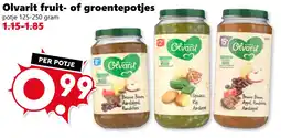 CoopCompact Olvarit fruit- of groentepoties aanbieding