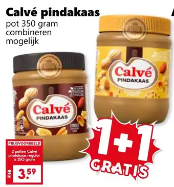 Coop Calvé pindakaas aanbieding