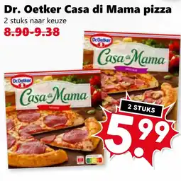 Coop Dr. Oetker Casa di Mama pizza aanbieding