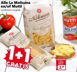 Coop Alle La Molisana en/of Mutti aanbieding