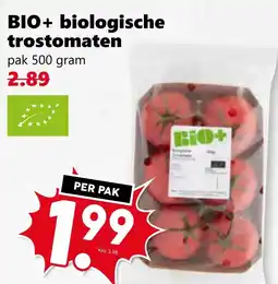 Coop BIO+ biologische trostomaten aanbieding