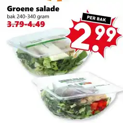 Coop Groene salade aanbieding
