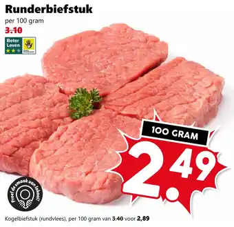 Coop Runderbiefstuk aanbieding