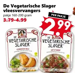 Coop De Vegetarische Slager vleesvervangers aanbieding