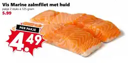 Coop Vis Marine zalmfilet met huid aanbieding