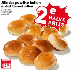 Coop Alledaags witte bollen en/of tarwebollen aanbieding