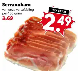 Coop Serranoham aanbieding