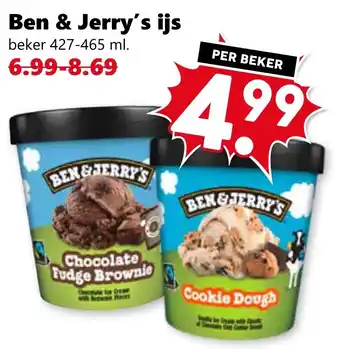 Coop Ben & Jerry's ijs aanbieding