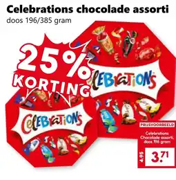 Coop Celebrations chocolade assorti aanbieding
